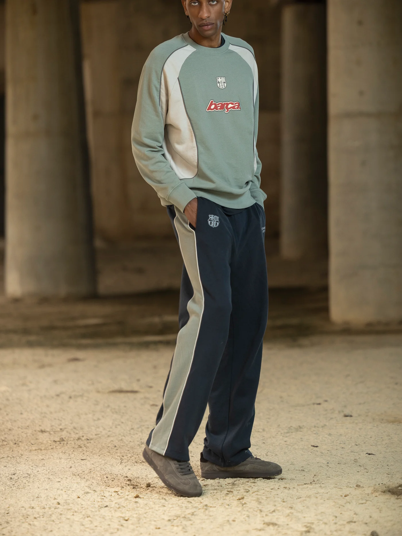 Pants Grey Aftermatch Barça - Image 5