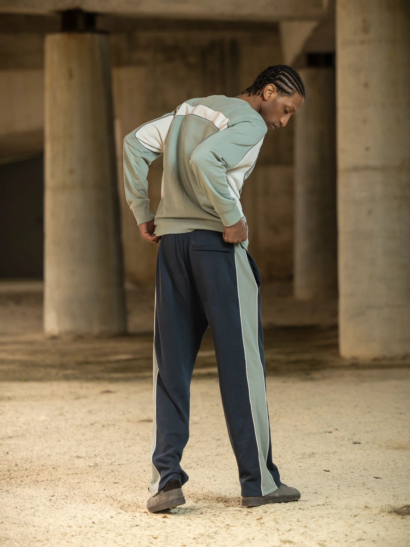 Pants Grey Aftermatch Barça - Image 6