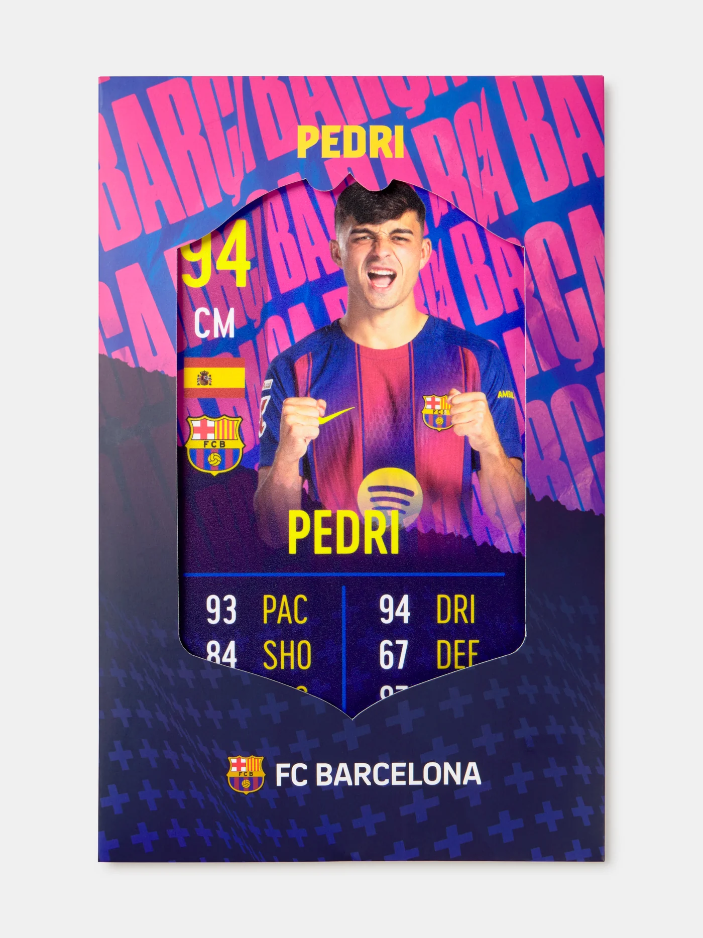 Pedri Card FC Barcelona - Image 2