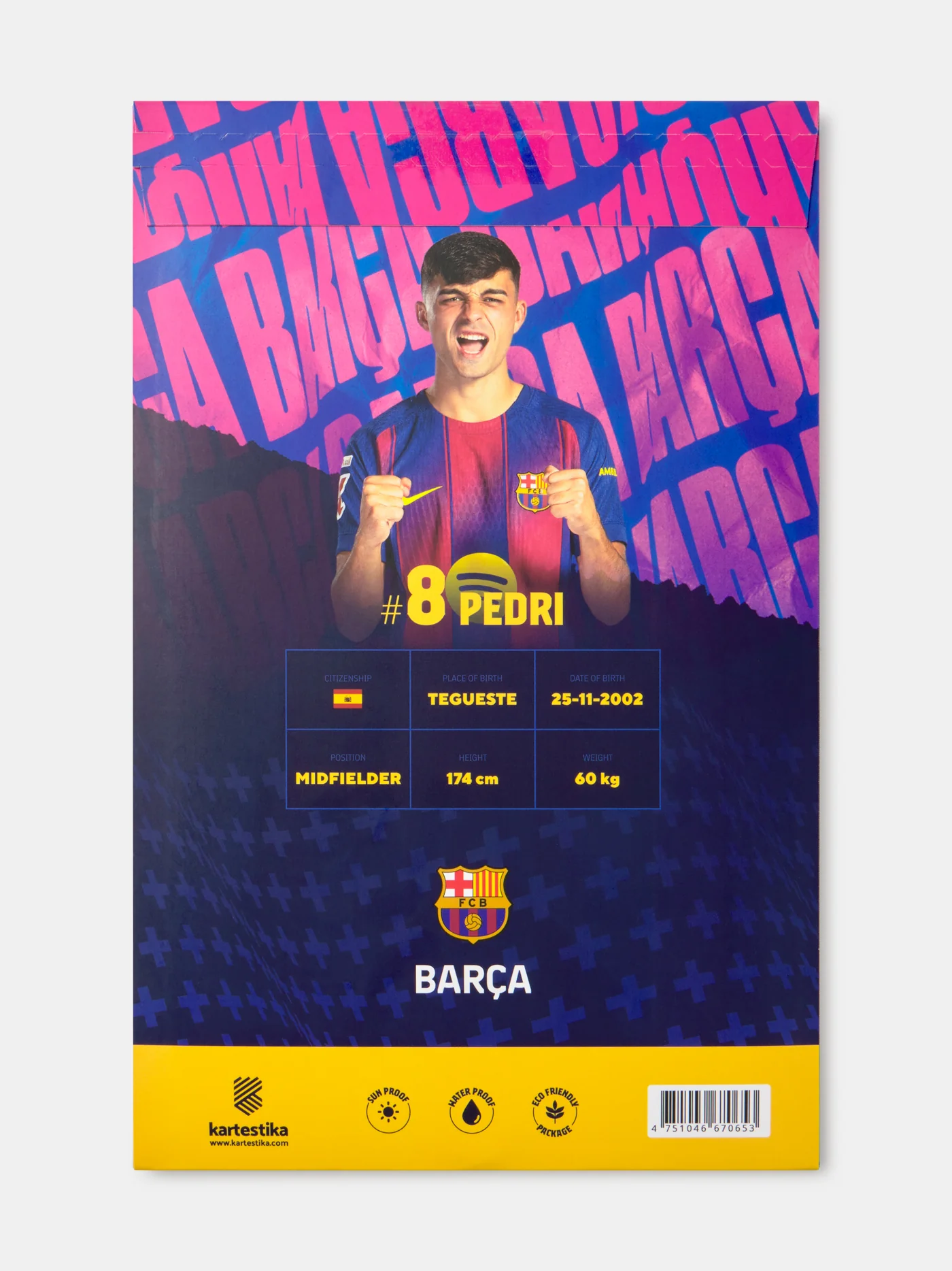 Pedri Card FC Barcelona - Image 3