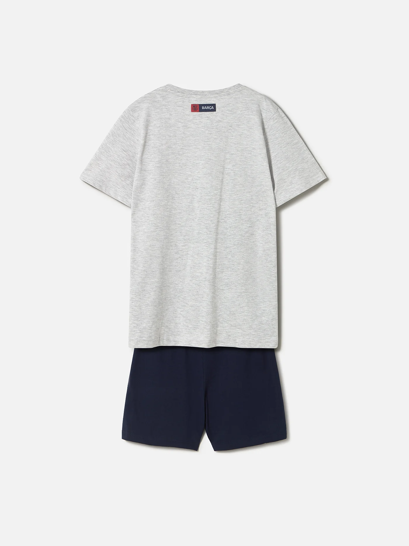 Pijama M/C Junior Gris Ratlles - Image 2
