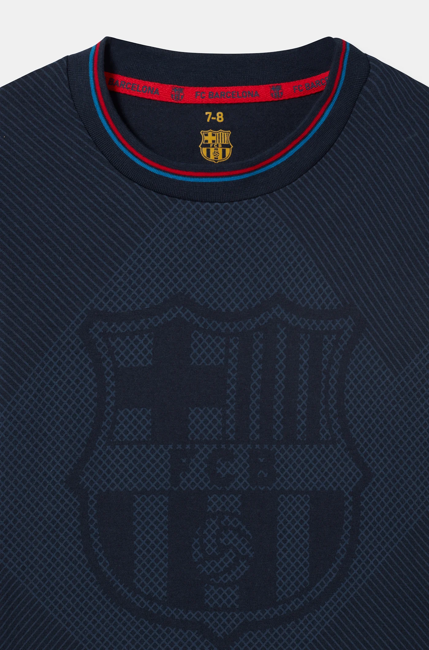 FC Barcelona pyjamas with navy crest - Junior - Image 3
