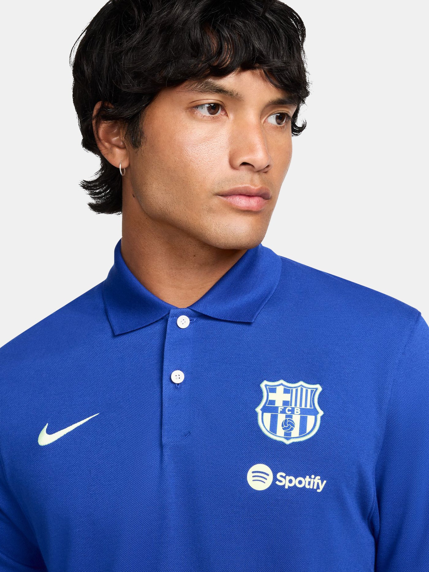 Polo blue Barça Nike - Image 3