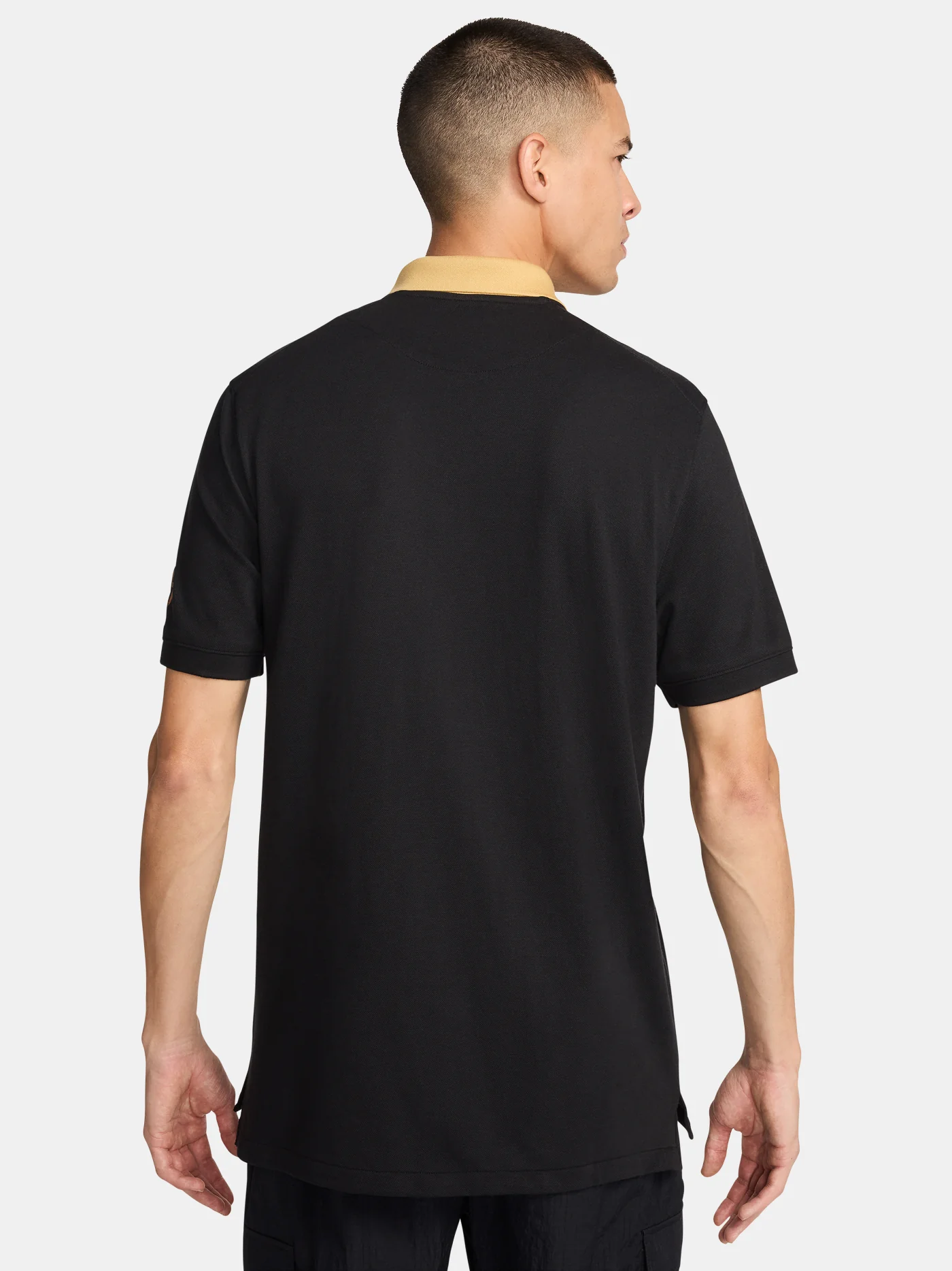 Polo crest black Barça Nike - Image 3