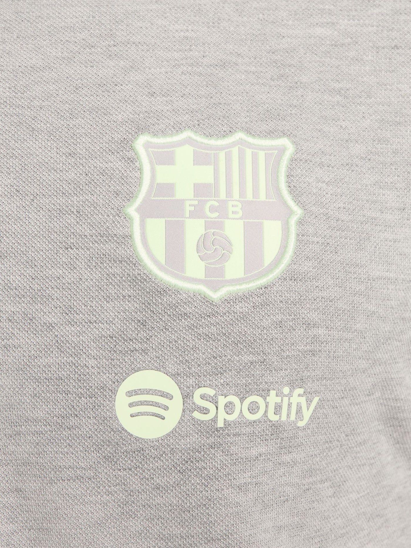 Polo grey Barça Nike - Image 4