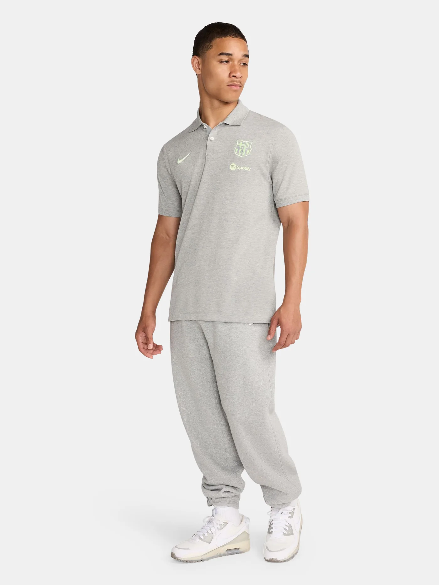 Polo grey Barça Nike - Image 8