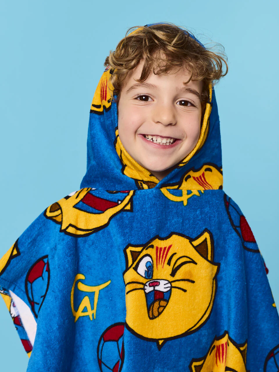 Poncho Blue Cat Barça - Image 2