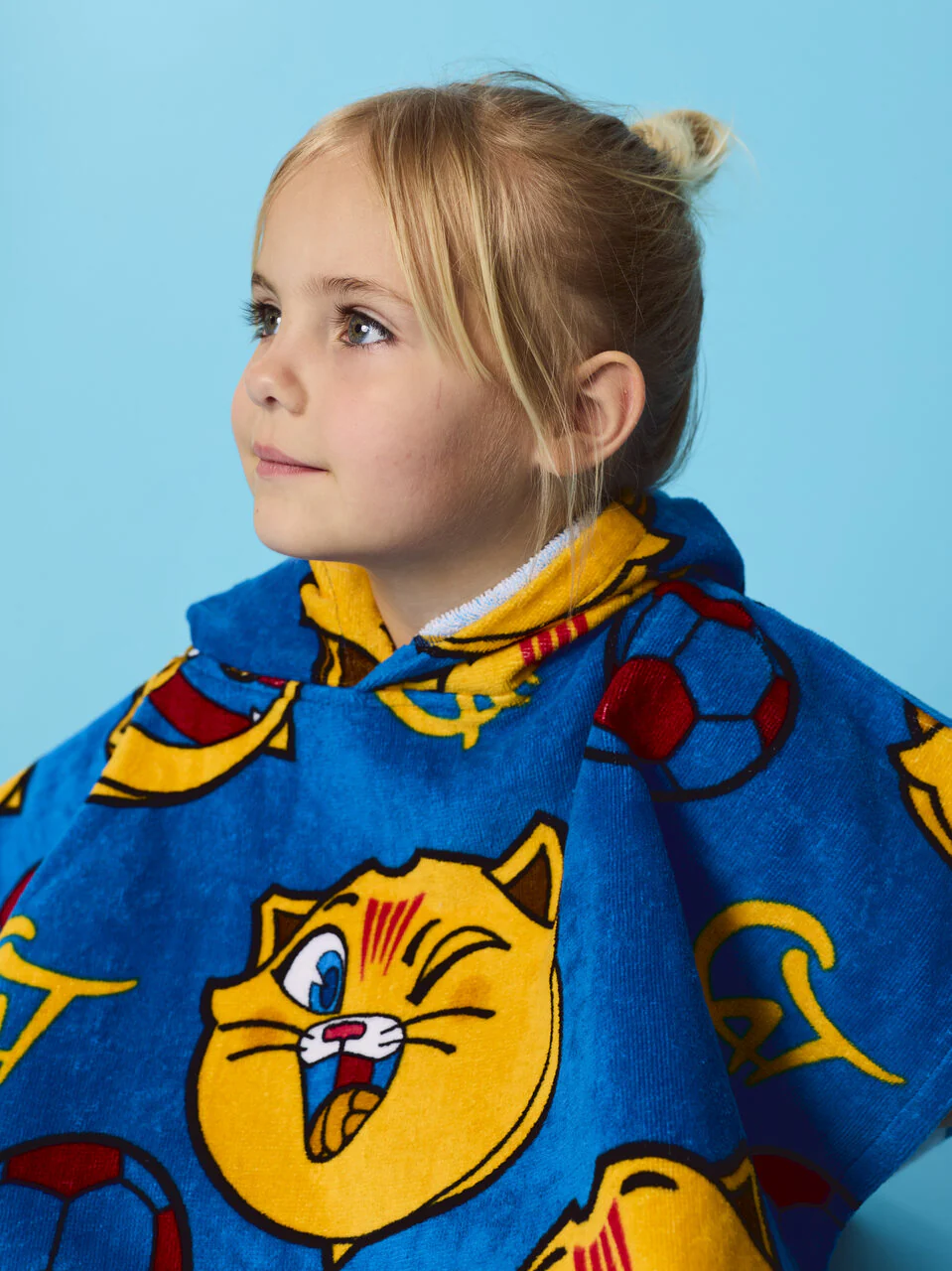 Poncho Blue Cat Barça - Image 3