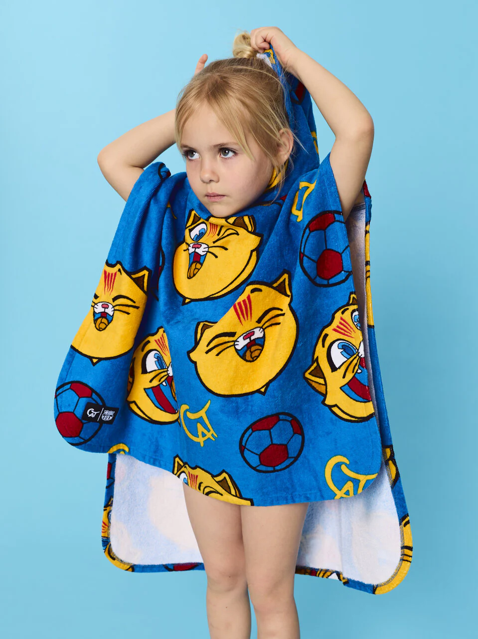 Poncho Blue Cat Barça - Image 4