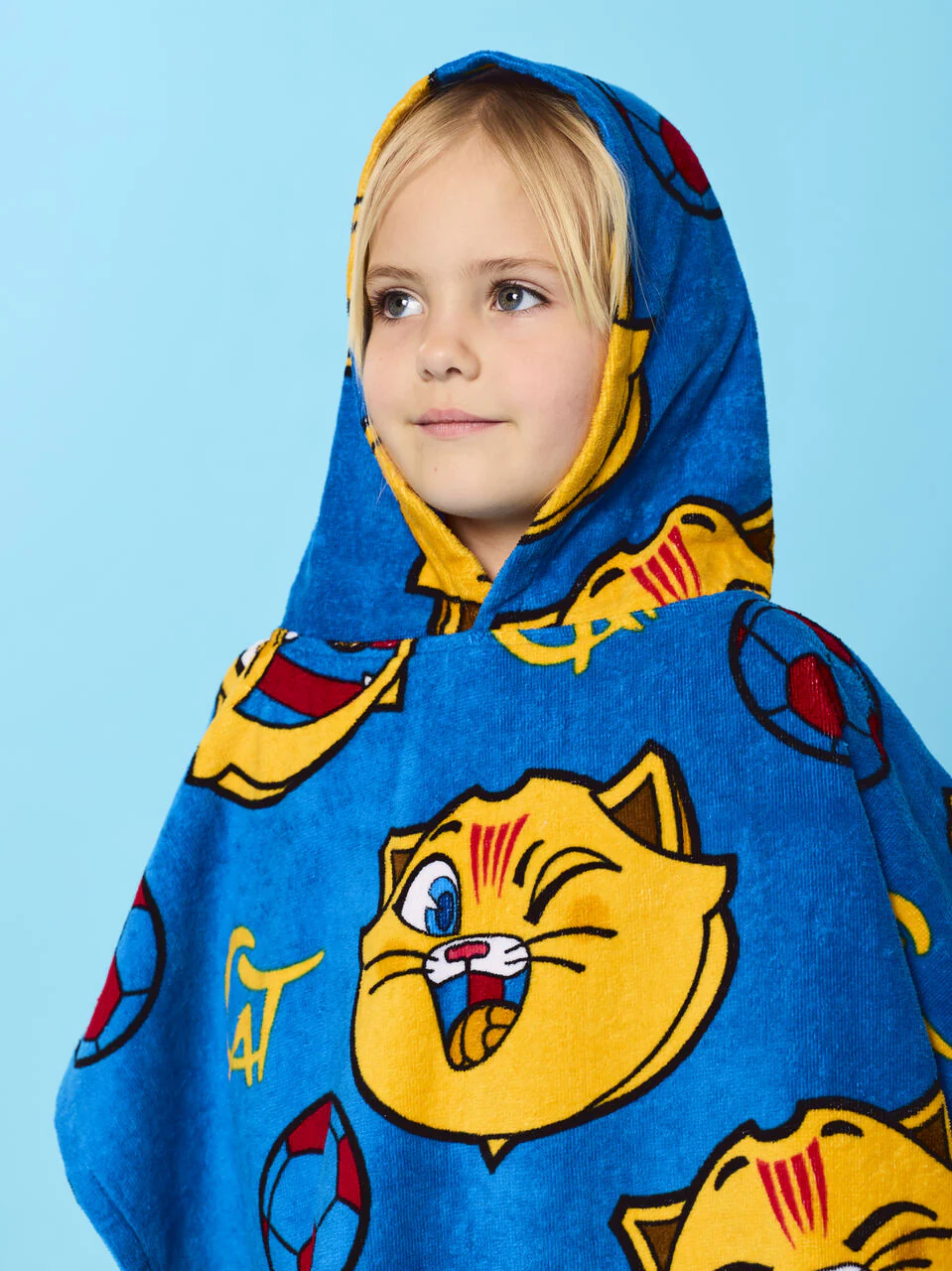 Poncho Blue Cat Barça - Image 6