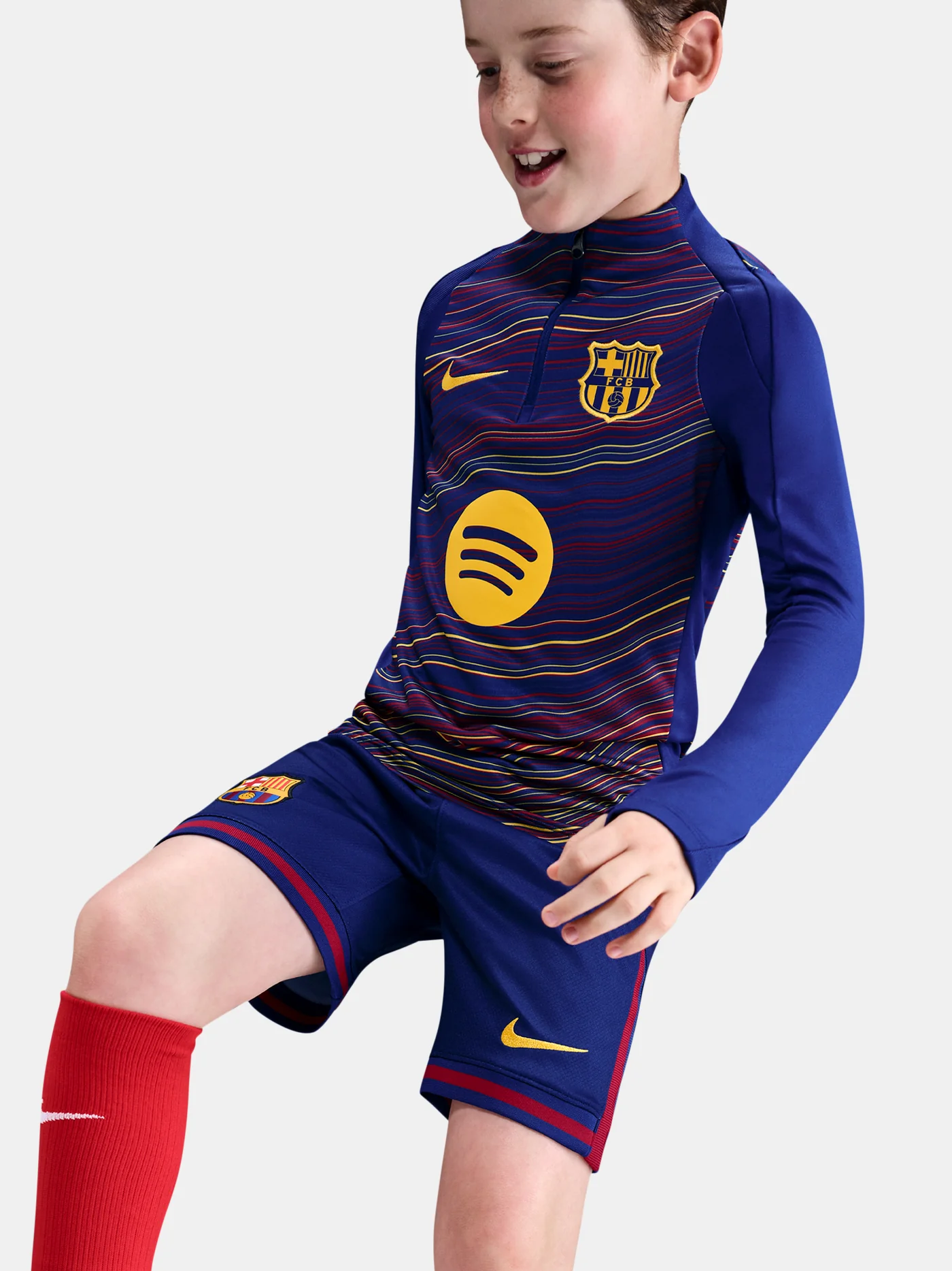 Pre-Match sweatshirt FC Barcelona 25/26 - Junior - Image 4