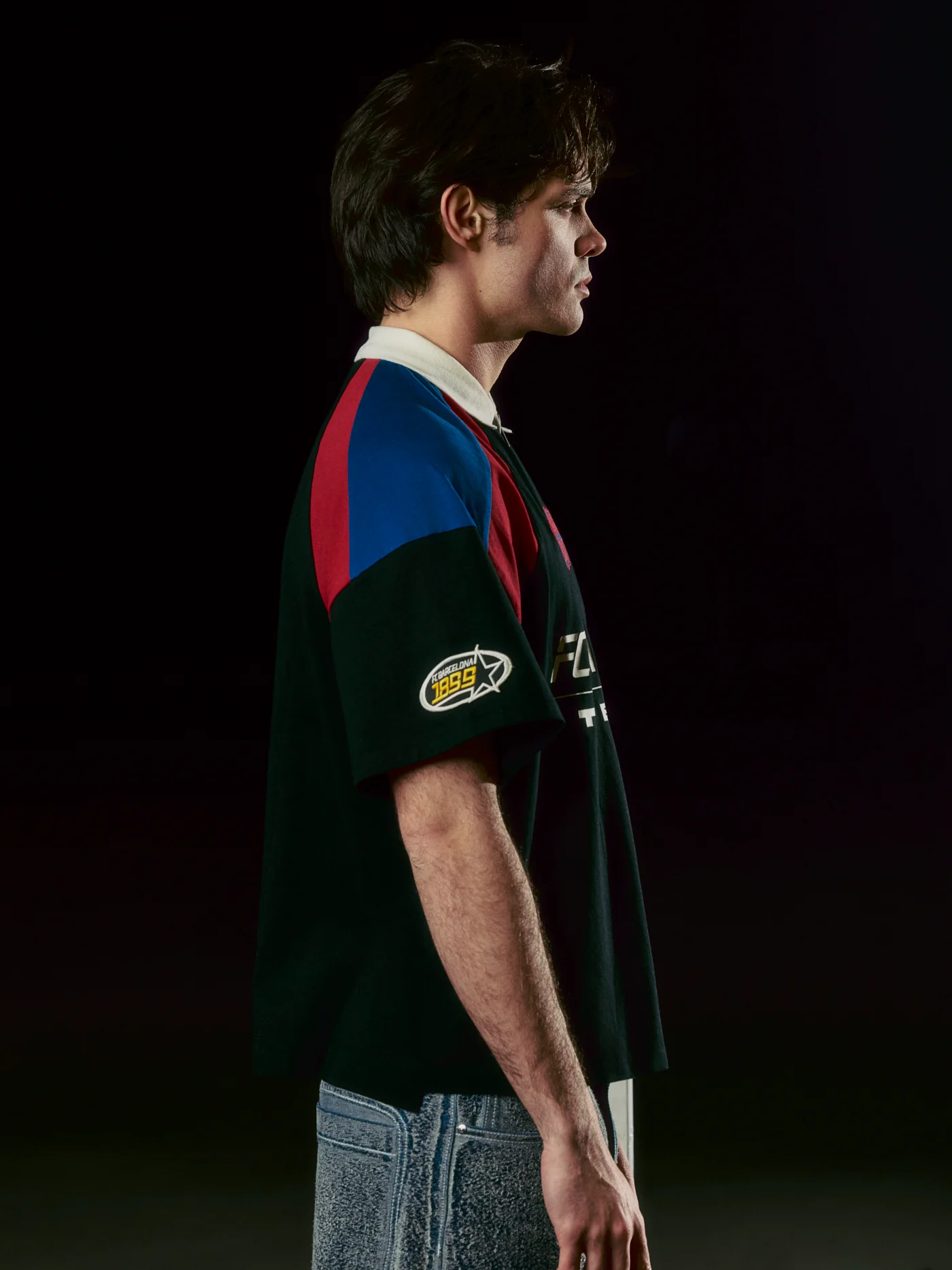 Polo Half Zip Antracite Racing Barça - Image 4