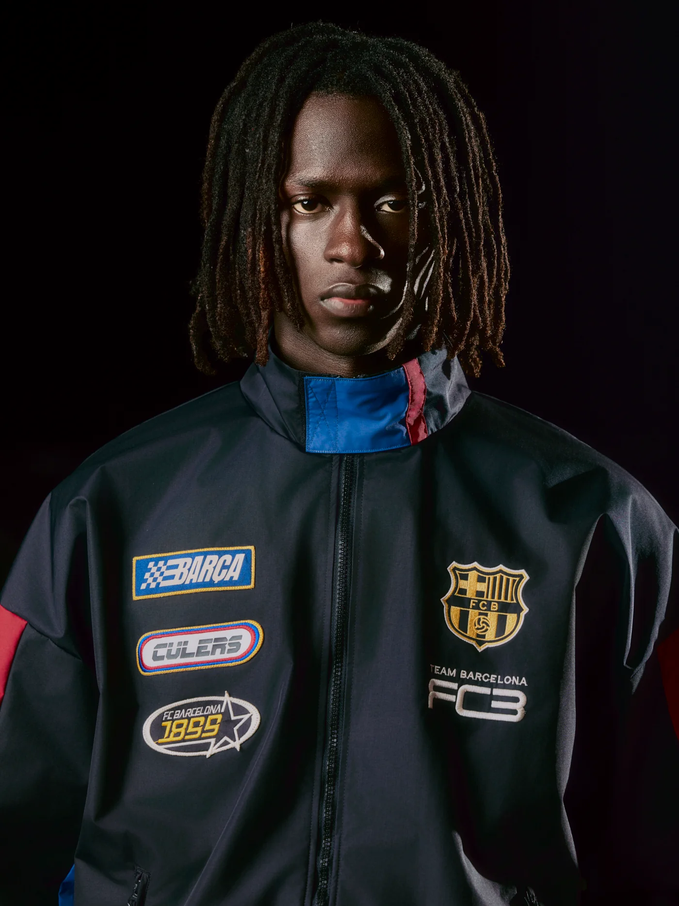 Light Jacket Antracite Racing Barça - Image 4
