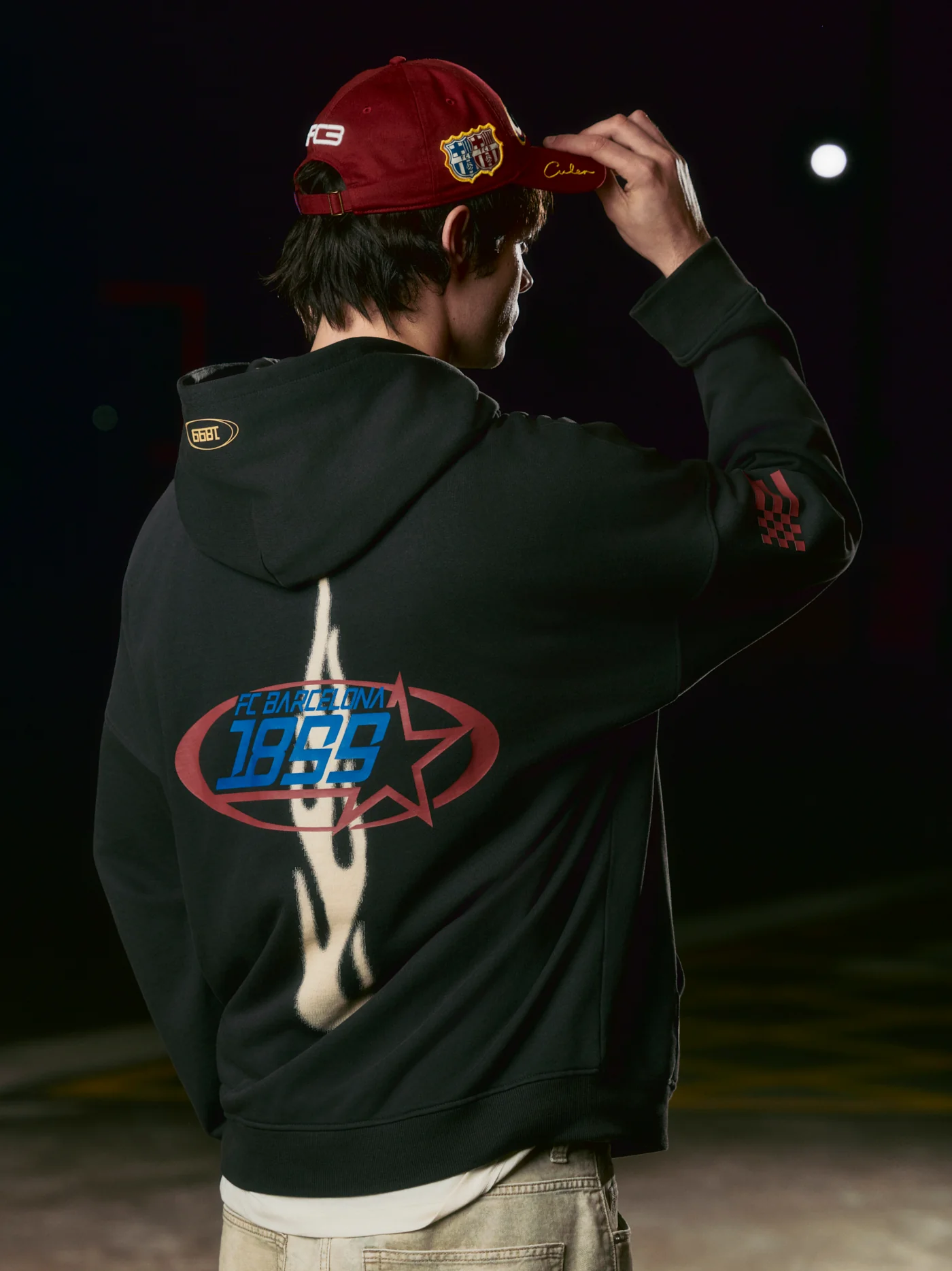Cap Burgundy Racing Barça - Image 5