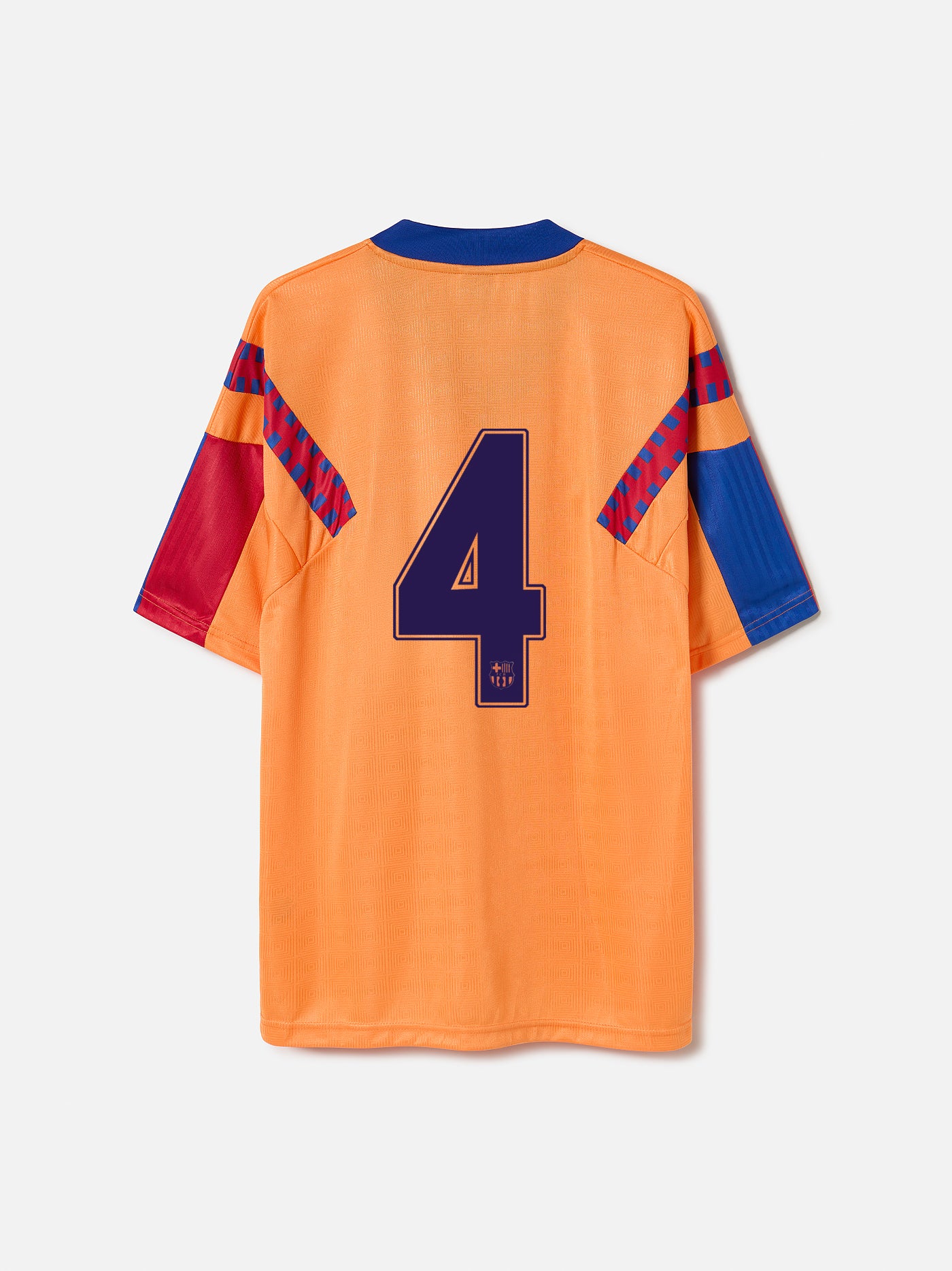 FC Barcelona 1991-92 Retro Away Jersey back 4 - Image 3