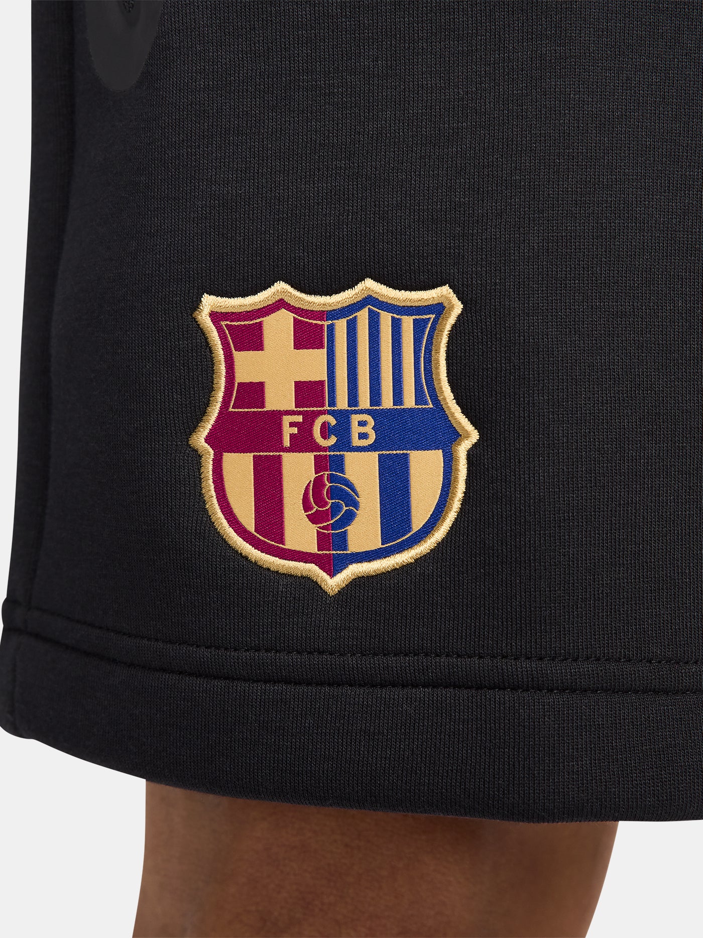 Short tech fleece crest black Barça Nike - Image 8