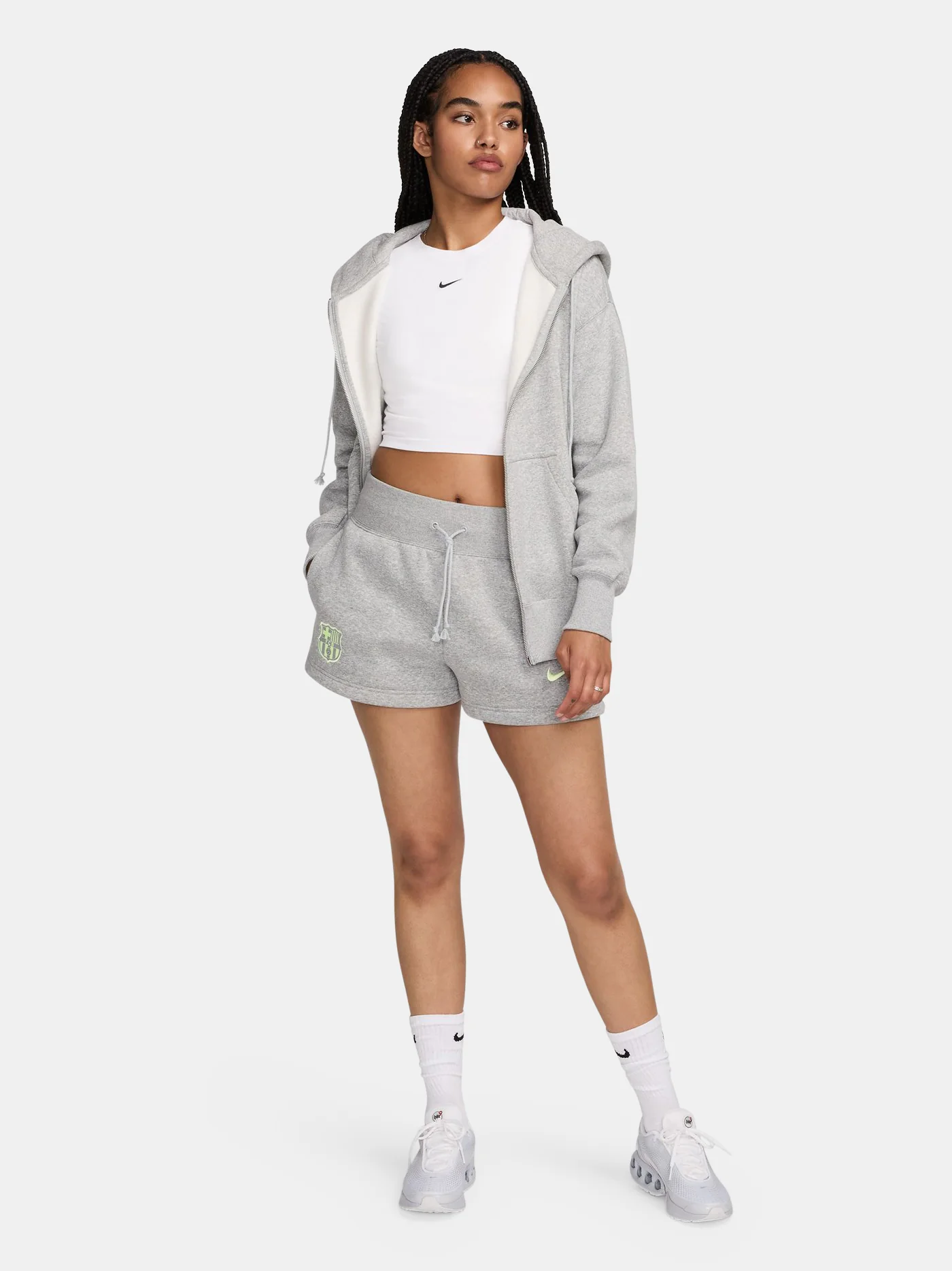 Short Tech Fleece Barça Nike - Women - Image 9