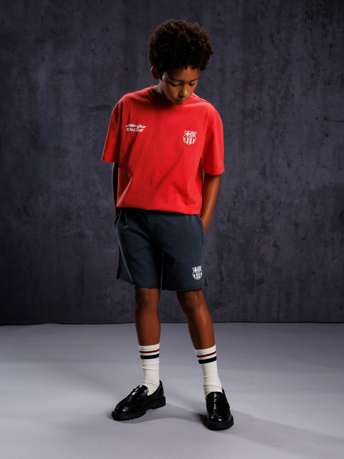 Shorts Grey Aftermatch Barça - Image 6