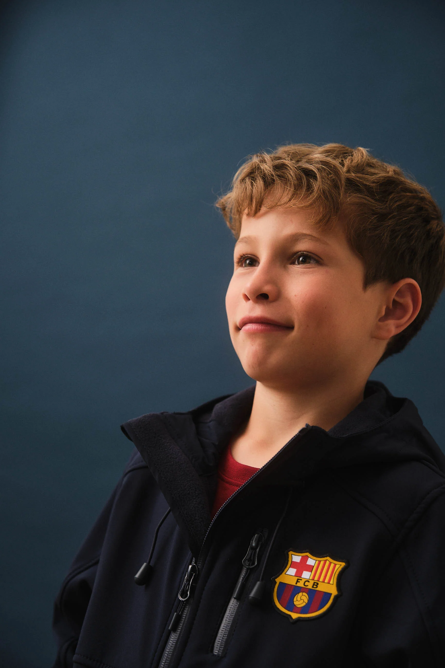 Softshell Jacket Barça Navy blue – Junior - Image 3