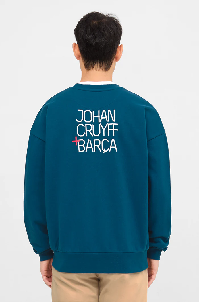 Sweatshirt Barça + Cruyff blue - Image 2