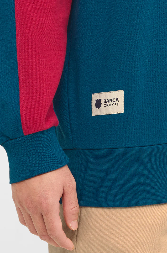 Sweatshirt Barça + Cruyff blue - Image 3