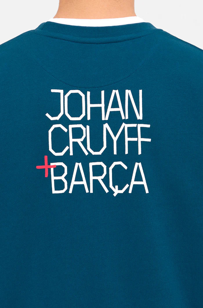 Sweatshirt Barça + Cruyff blue - Image 4