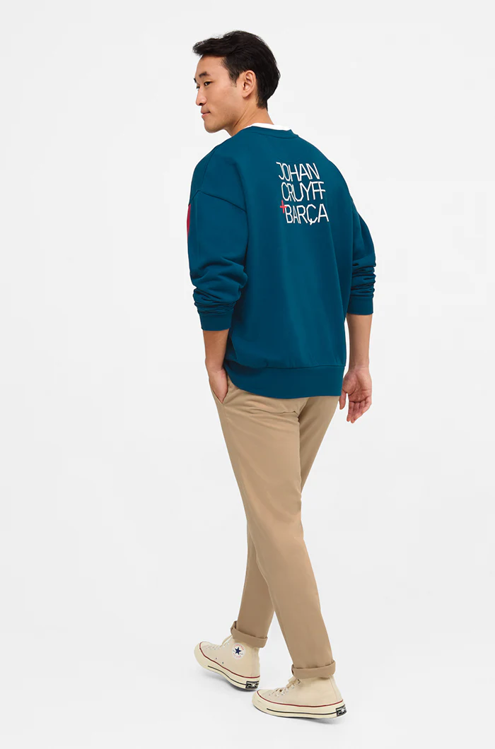 Sweatshirt Barça + Cruyff blue - Image 6