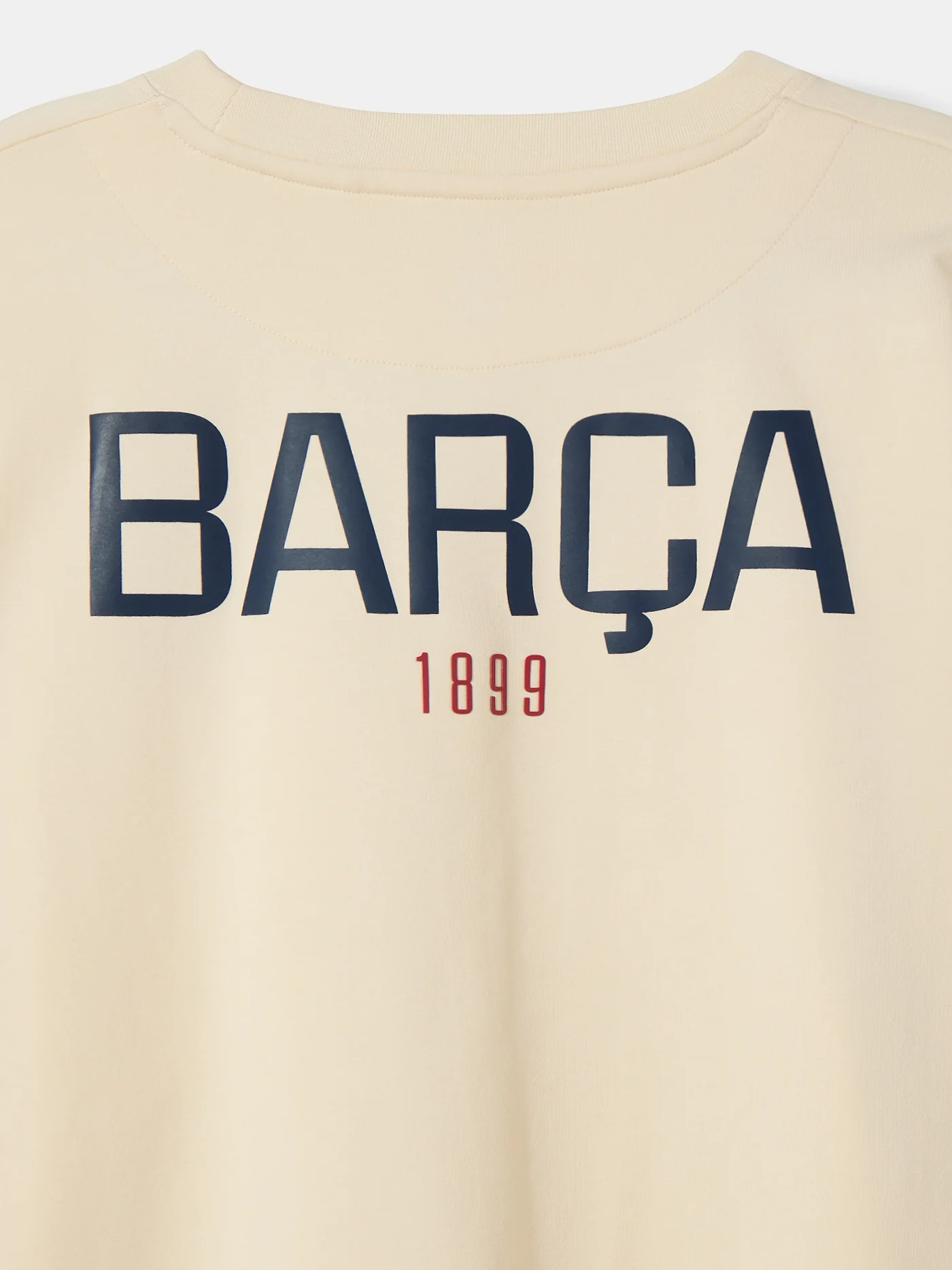 Sweatshirt beige Barça  - Woman - Image 6