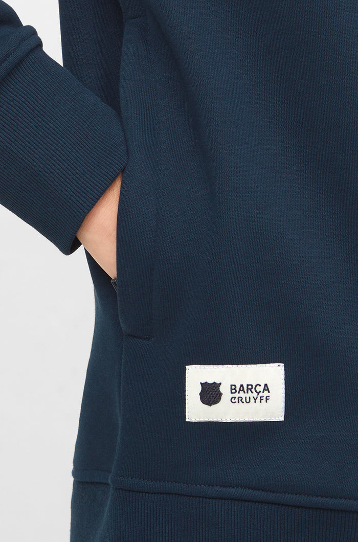 Sweatshirt blue Barça Cruyff "9" - Image 4