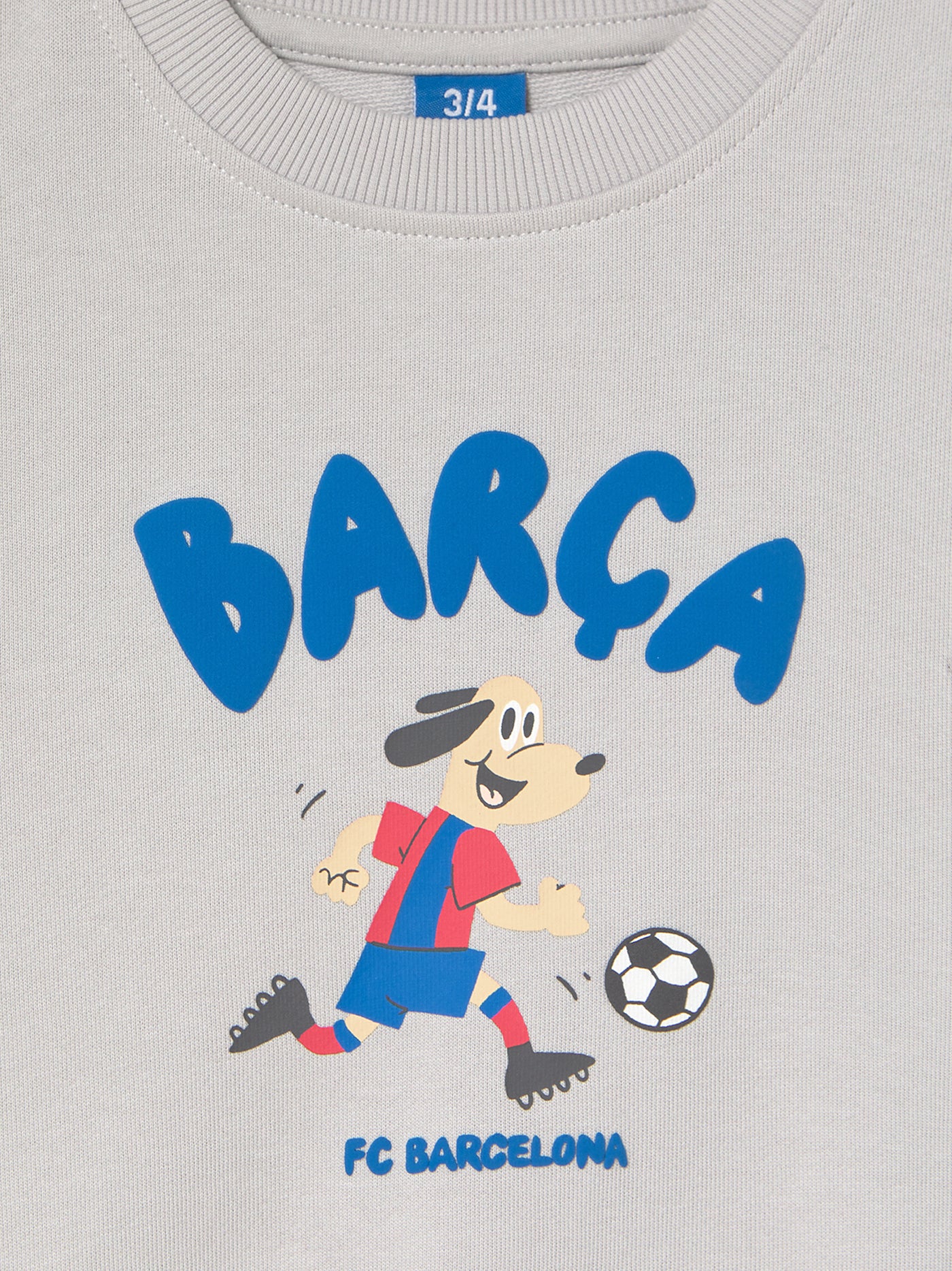 Sweatshirt grey Squad Barça - Kids - Image 3