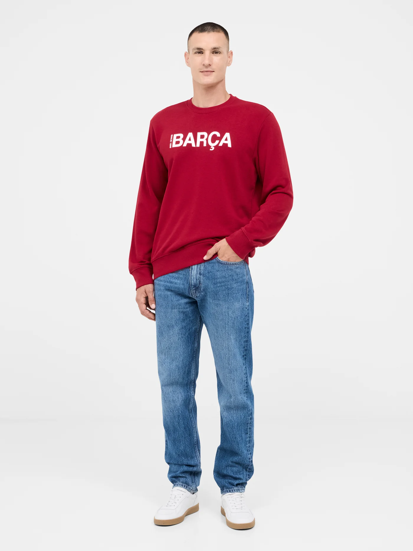 Sweatshirt maroon Barça Since - Image 3