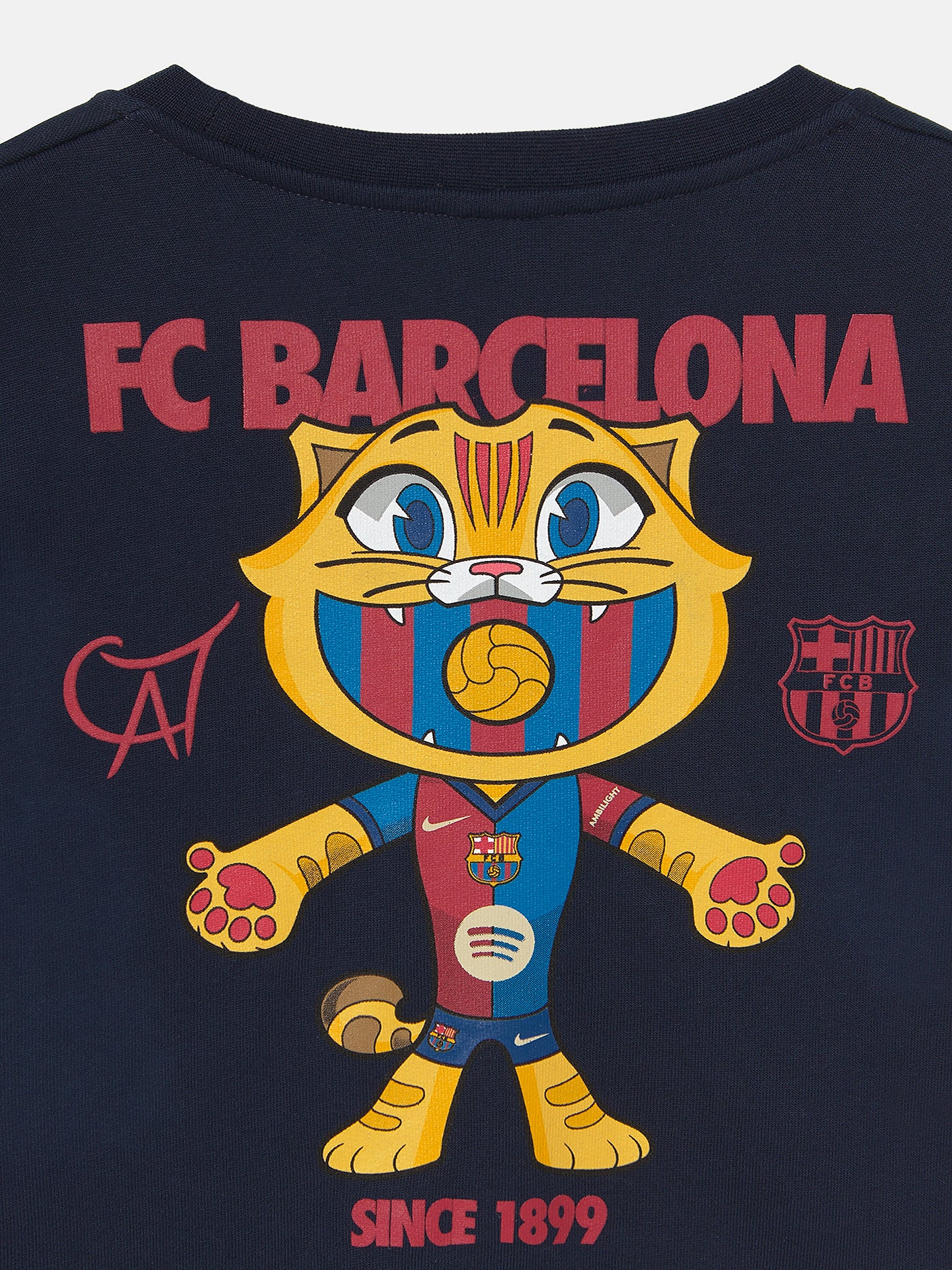 Sweatshirt navy Cat Barça - Kids - Image 5