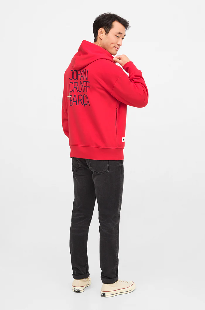Sweatshirt red Barça Cruyff "9" - Image 11