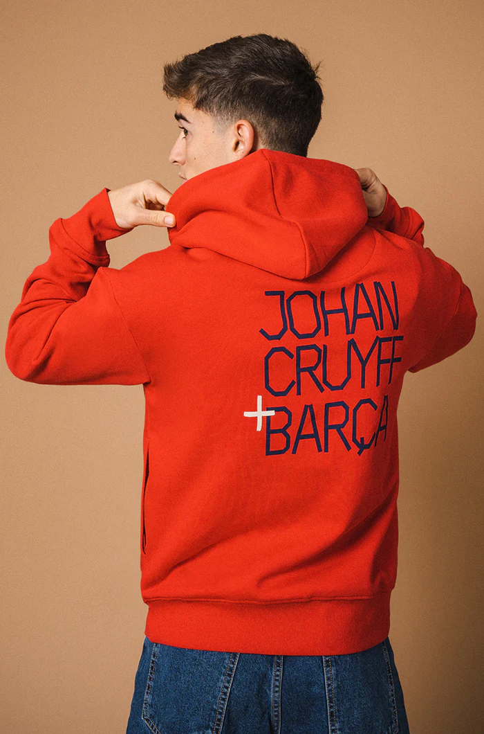 Sweatshirt red Barça Cruyff "9" - Image 2