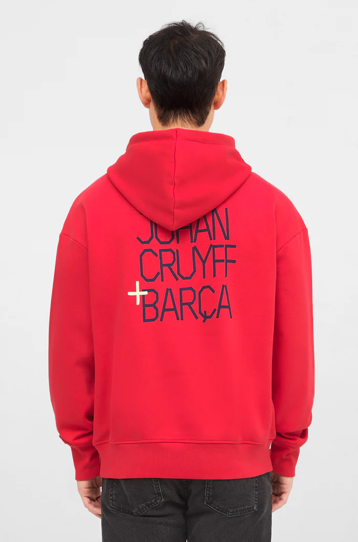 Sweatshirt red Barça Cruyff "9" - Image 6