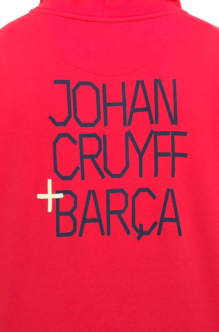 Sweatshirt red Barça Cruyff "9" - Image 9