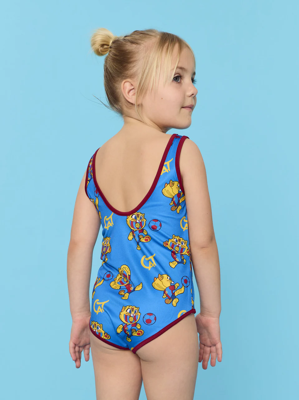 Swimwear Blue Cat Body Barça - Image 6