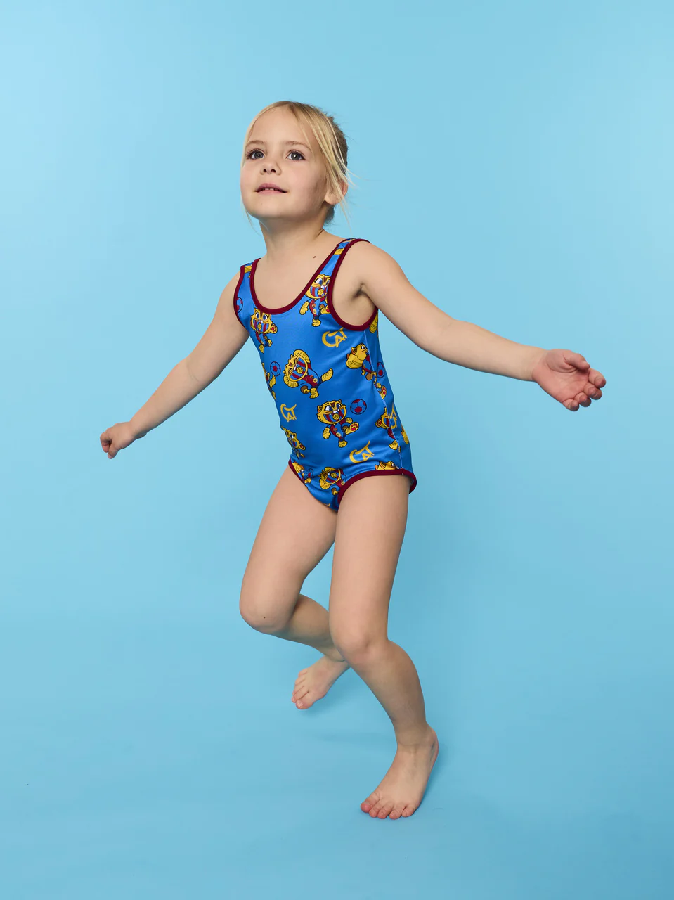 Swimwear Blue Cat Body Barça - Image 7