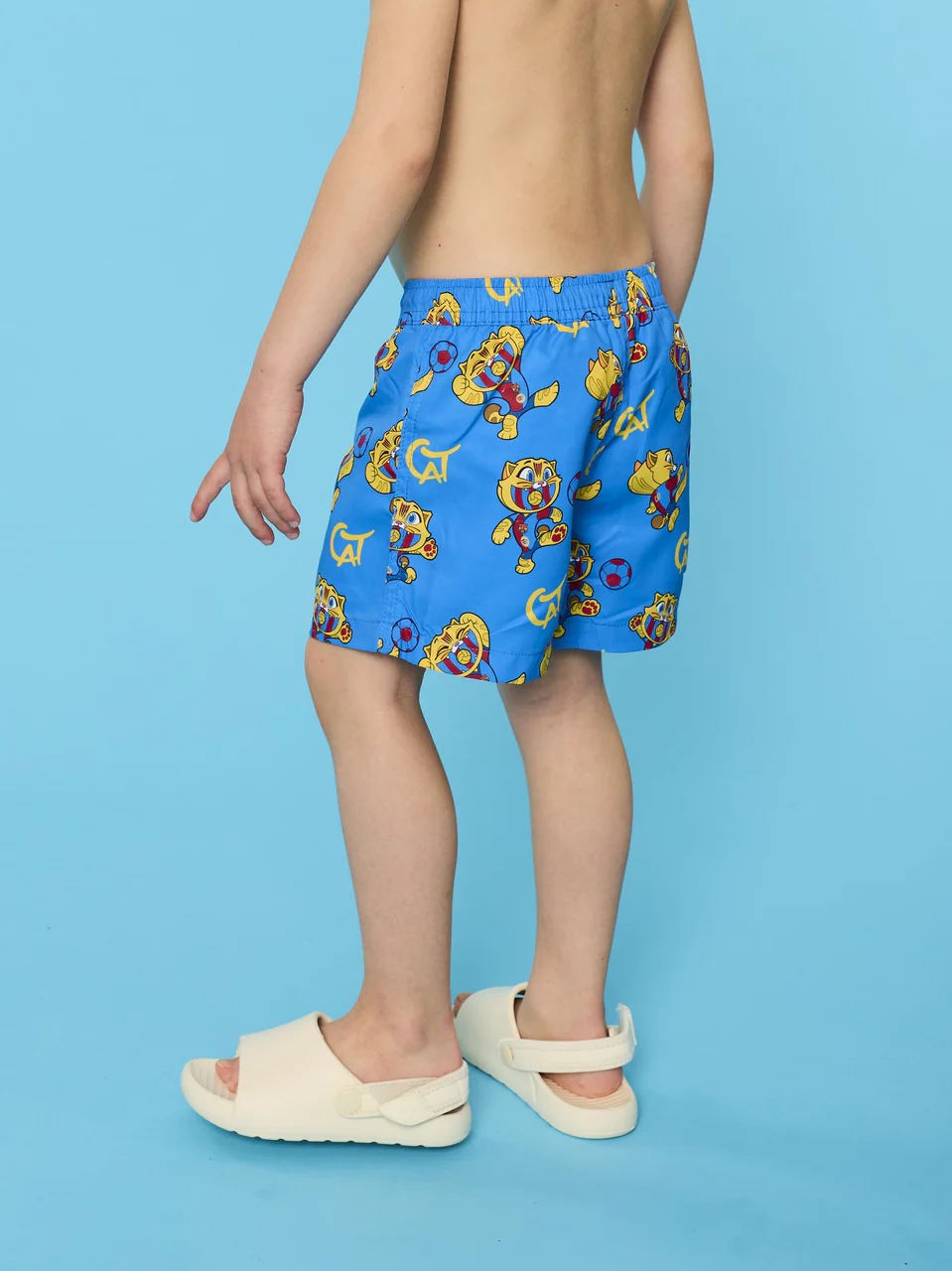 Swimwear Blue Cat Short Barça - Image 5