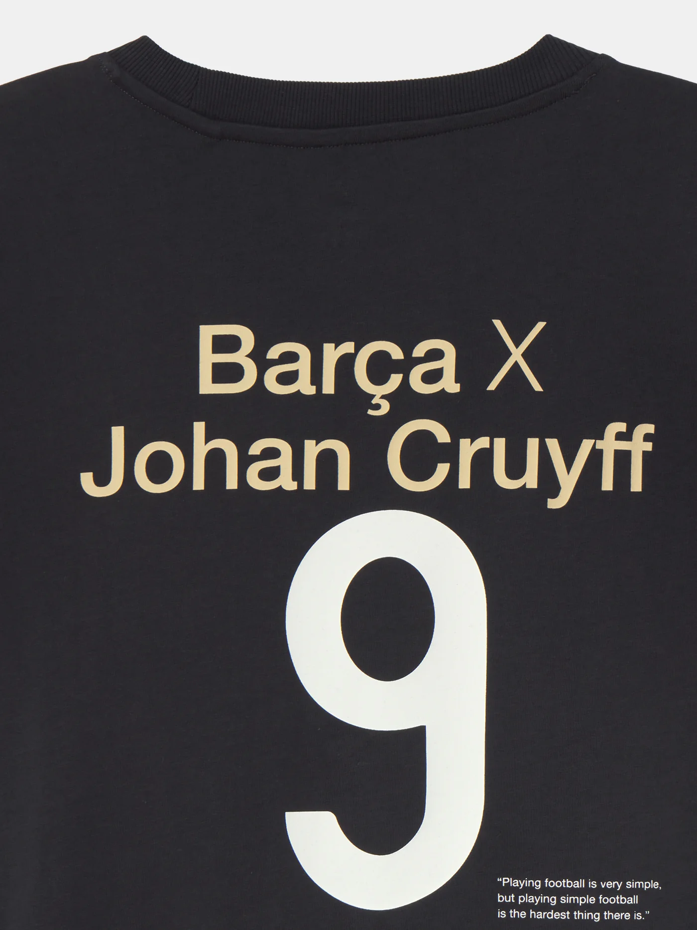 T-shirt 9 Black Cruyff Barça - Image 6