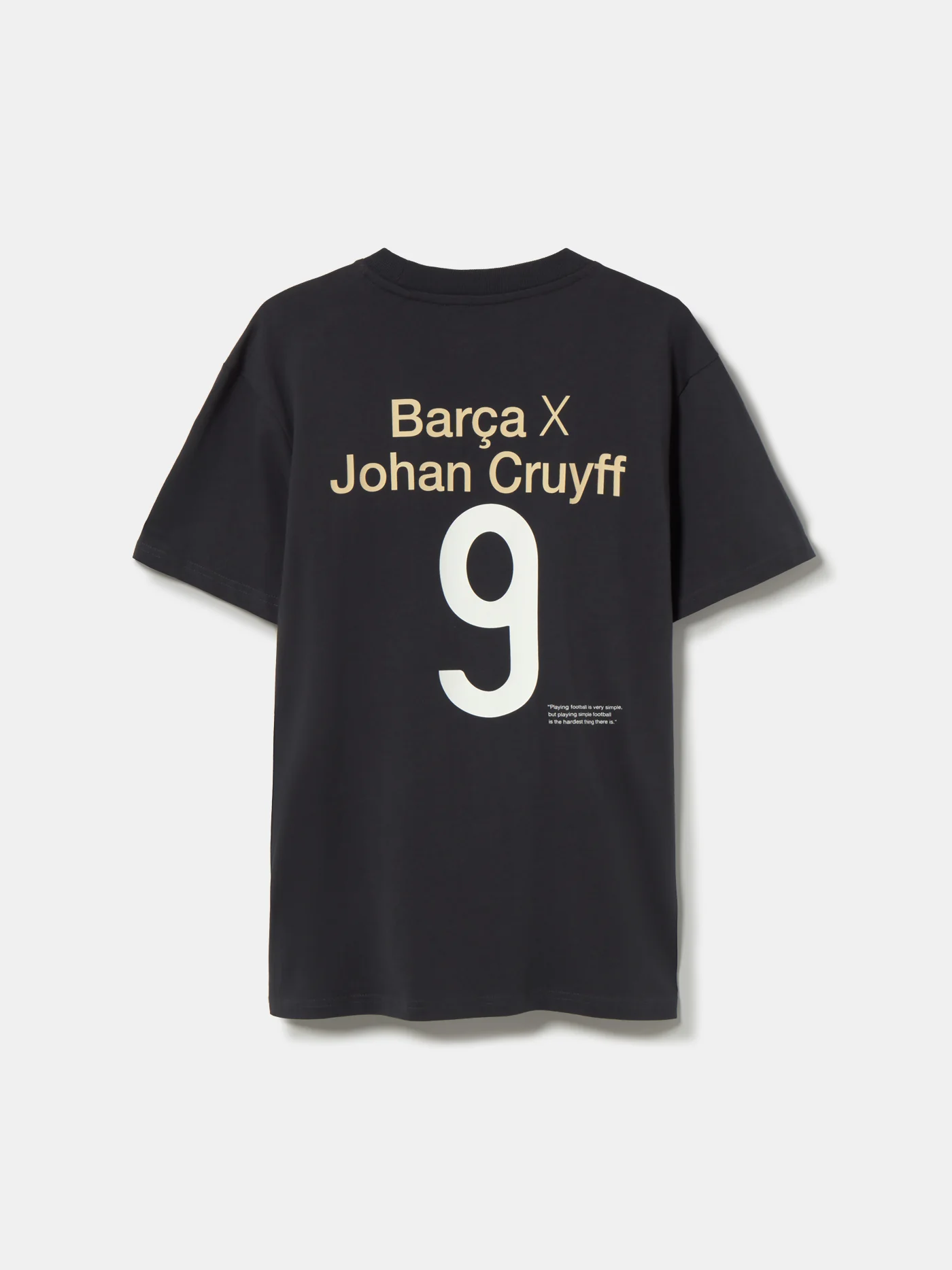 T-shirt 9 Black Cruyff Barça - Image 4