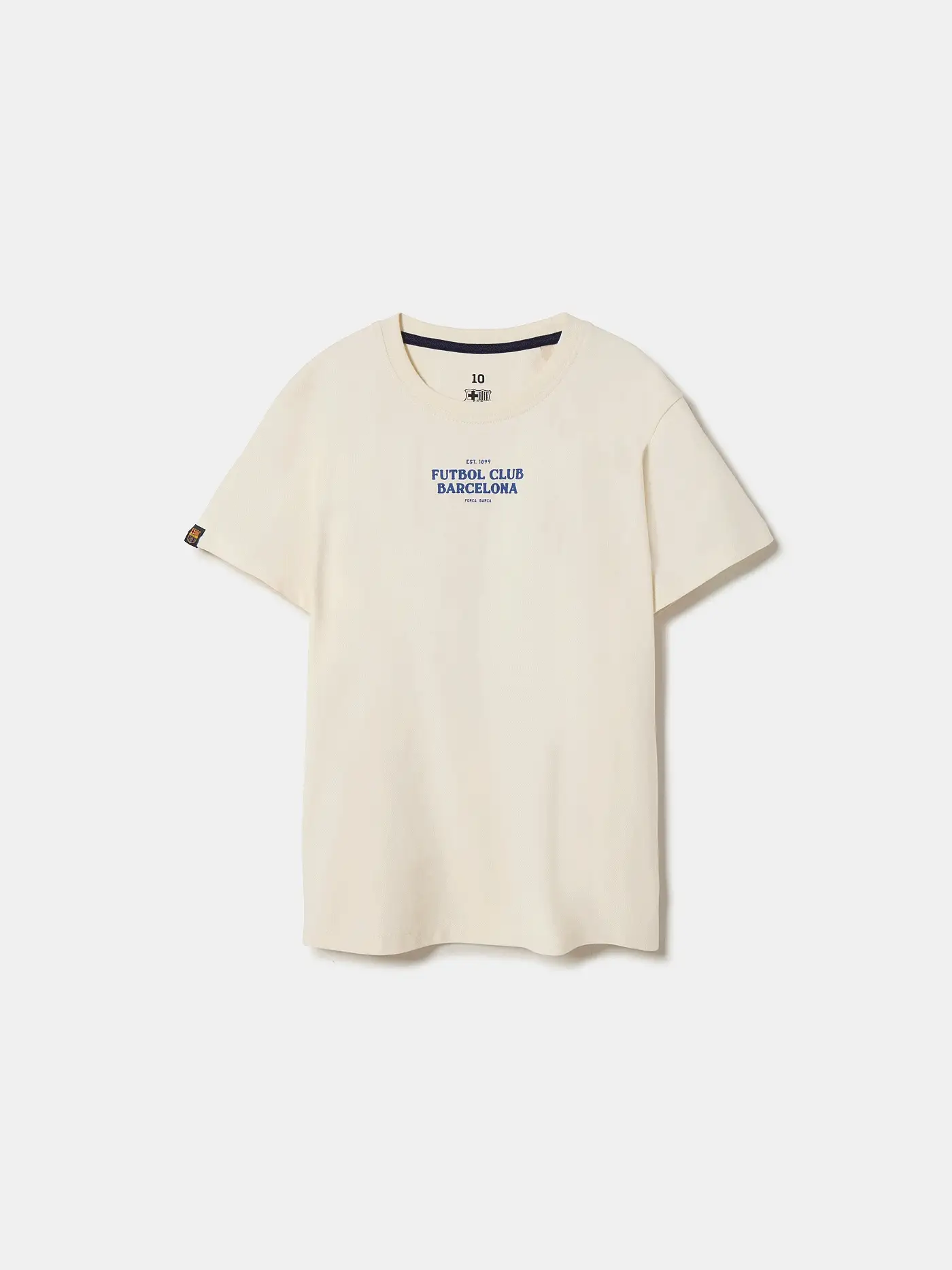 T-shirt beige Barça - Junior - Image 3