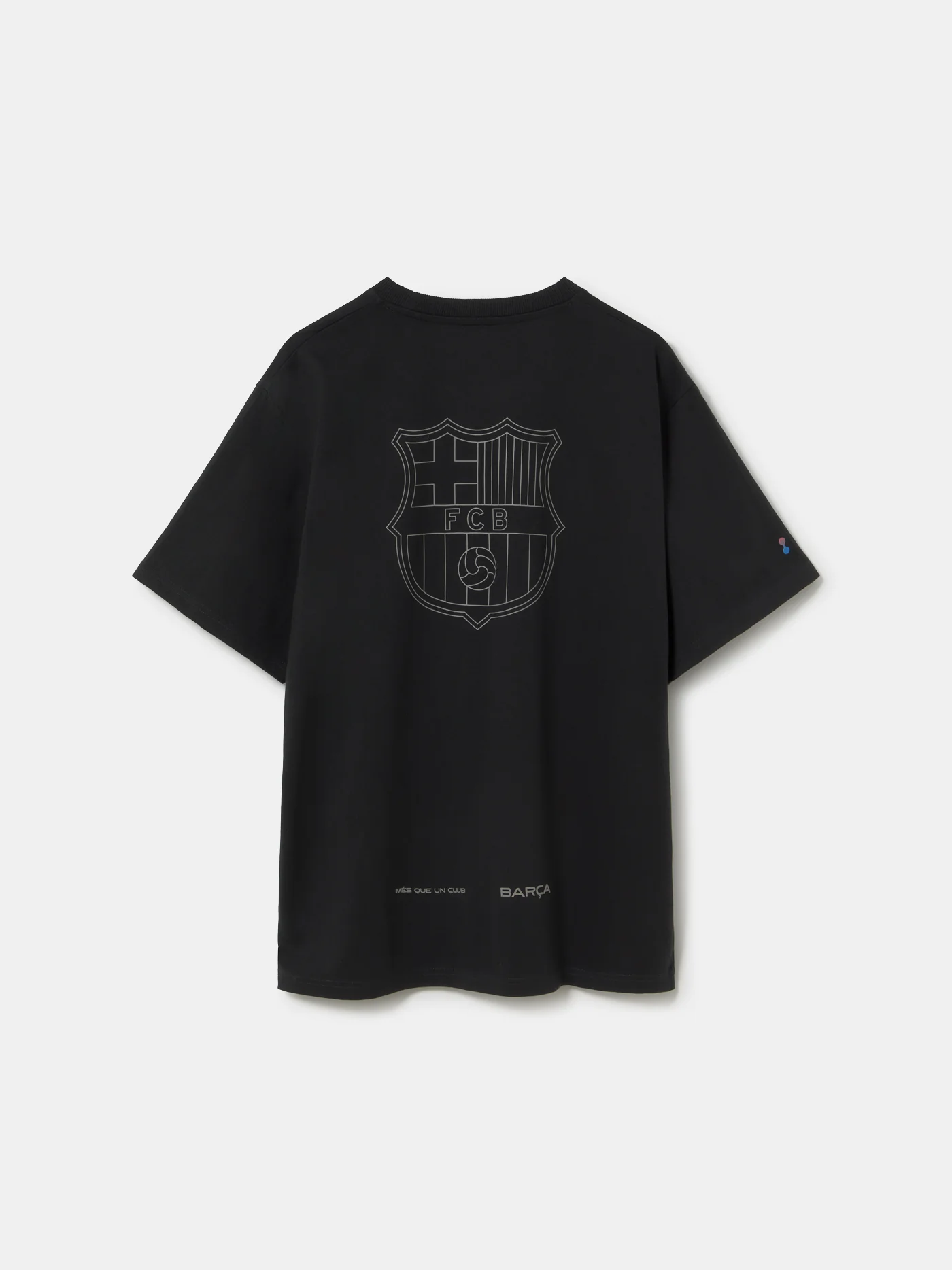 T-shirt Black Barça Organic Goals - Image 5