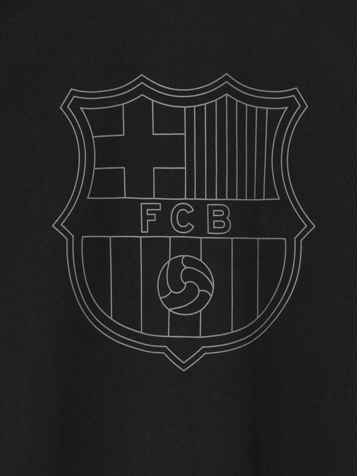 T-shirt Black Barça Organic Goals - Image 7