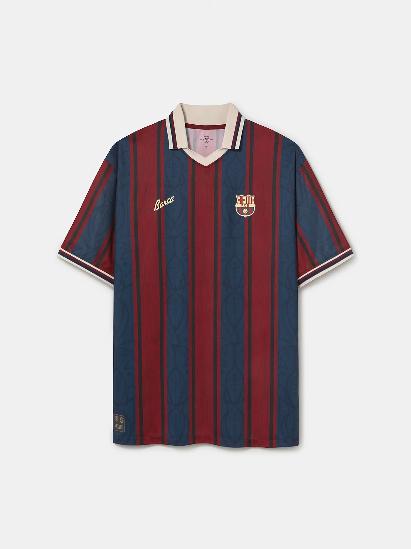 Modernist FC Barcelona Polo - Oversize - Image 4