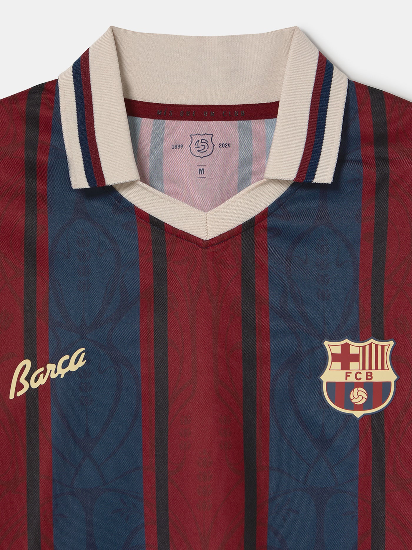 Modernist Crop FC Barcelona Polo Oversize - Women - Image 6