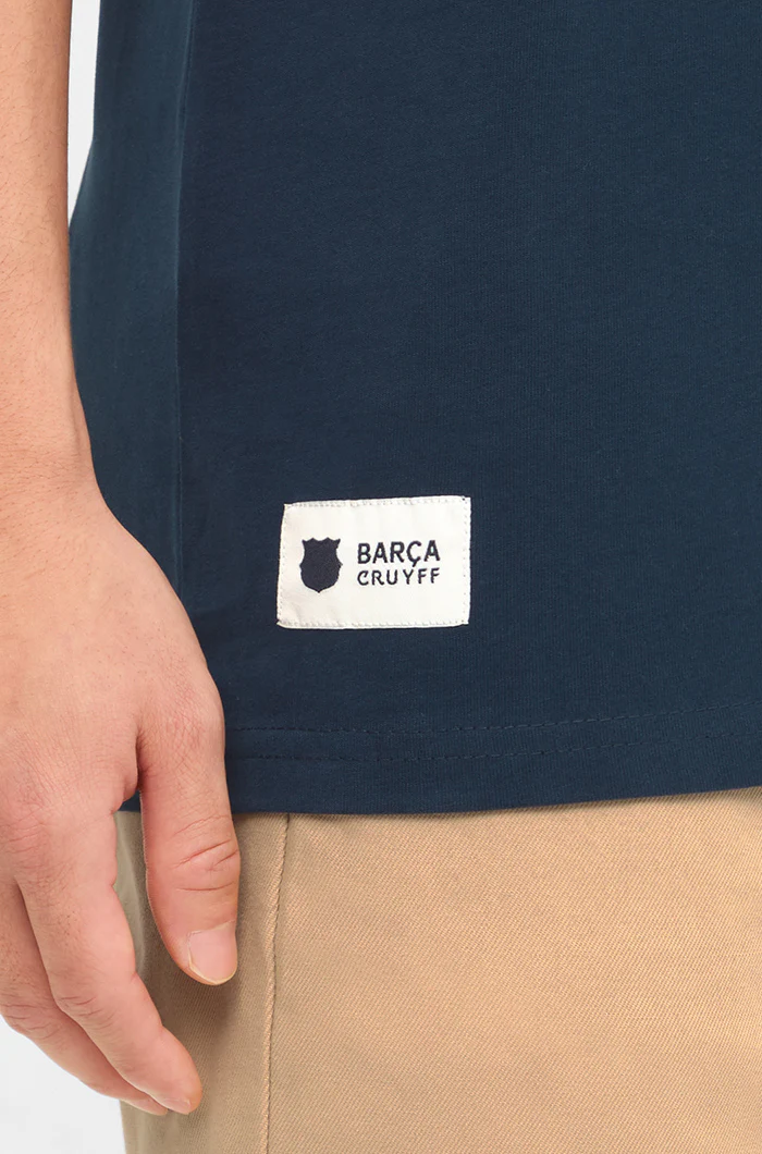 T-shirt blue Barça Cruyff "9" - Image 7