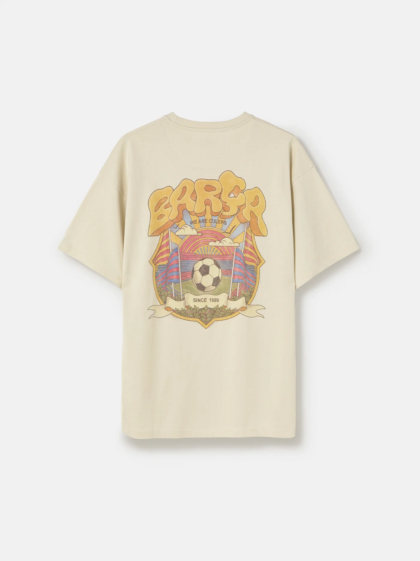 T-shirt Core Barça Ecru - Image 6