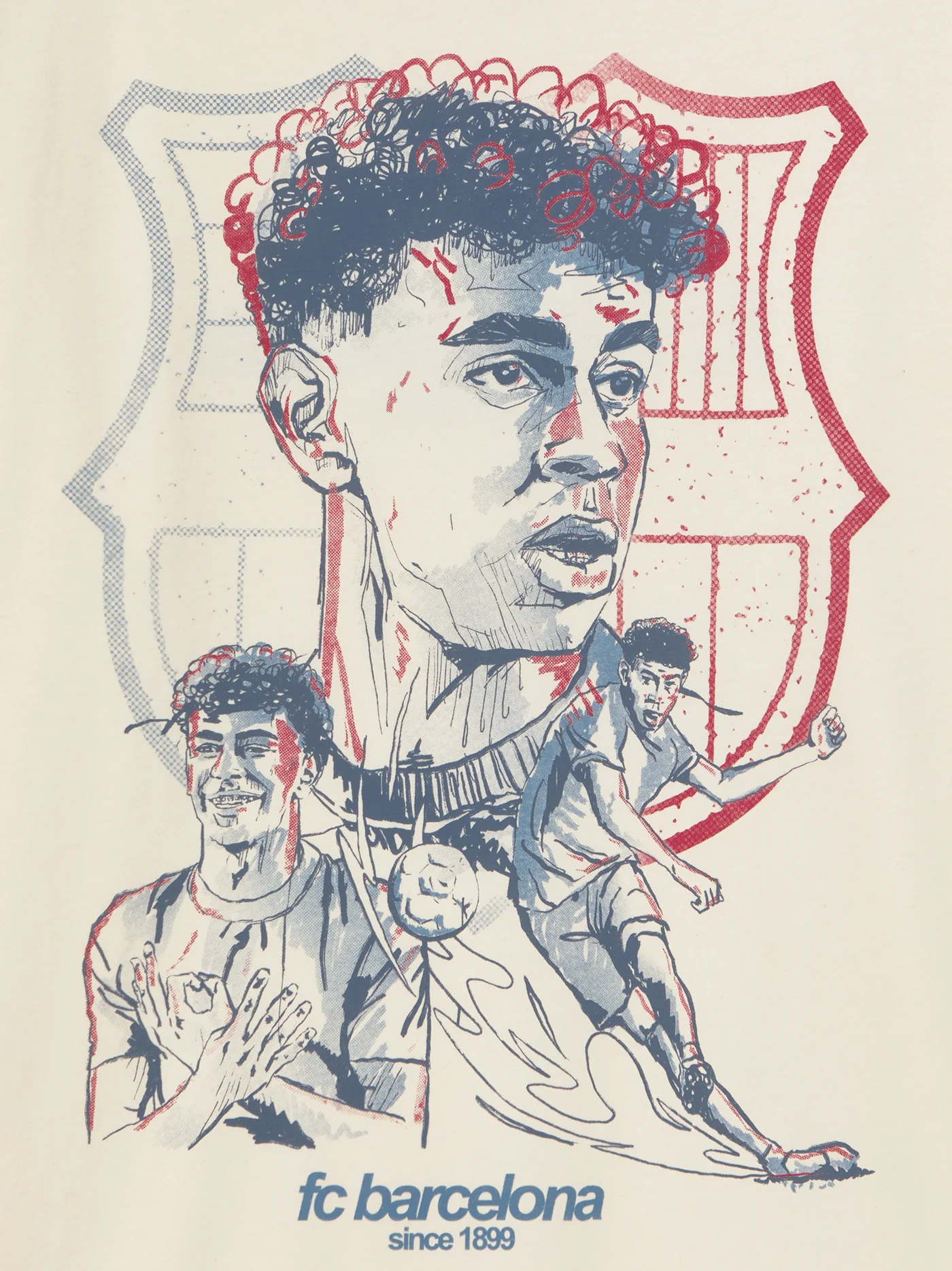 T-Shirt Lamine Yamal Graphic Barça - Image 7