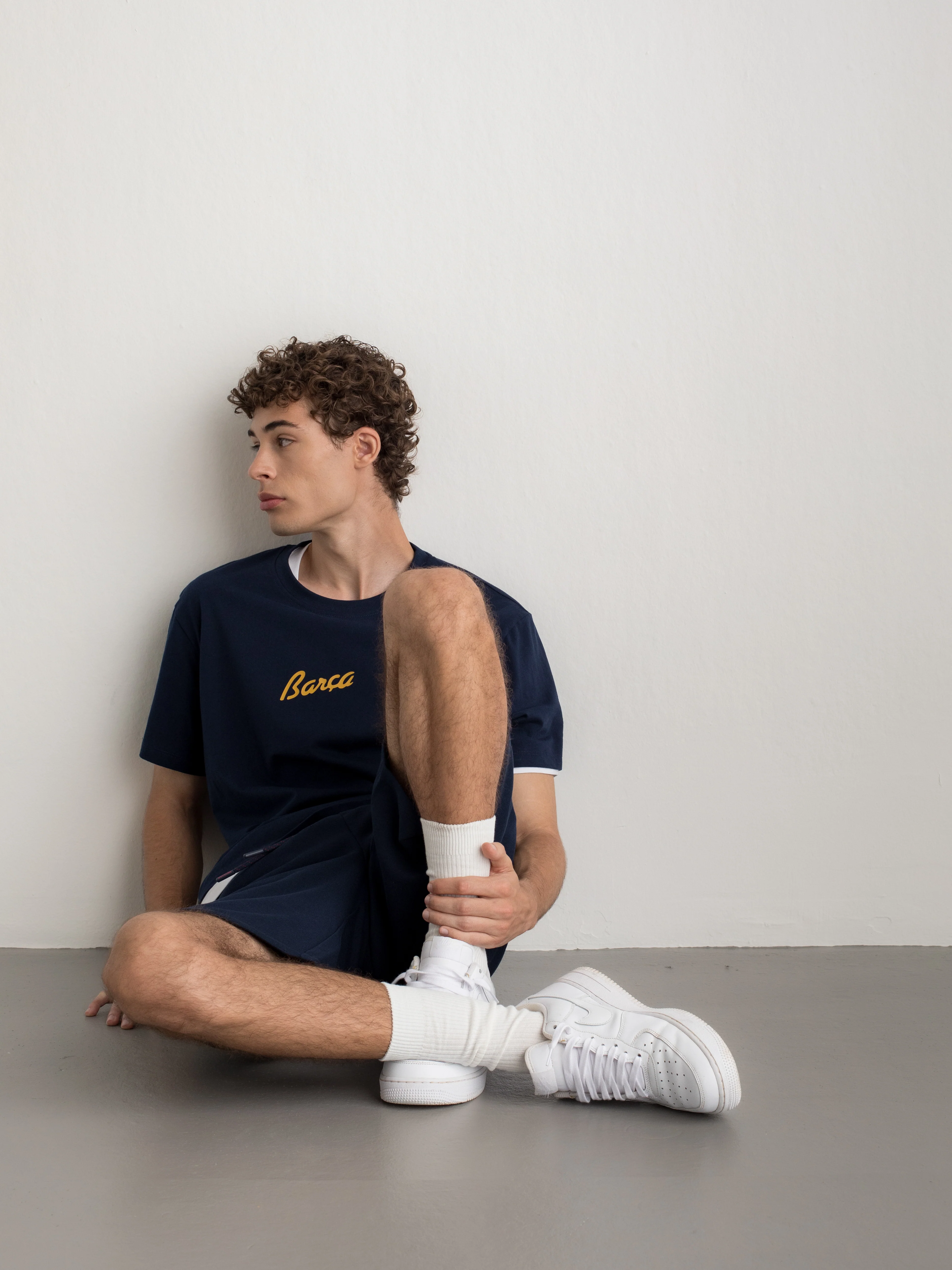 T-shirt Core Navy "MÉS QUE UN CLUB" - Image 3